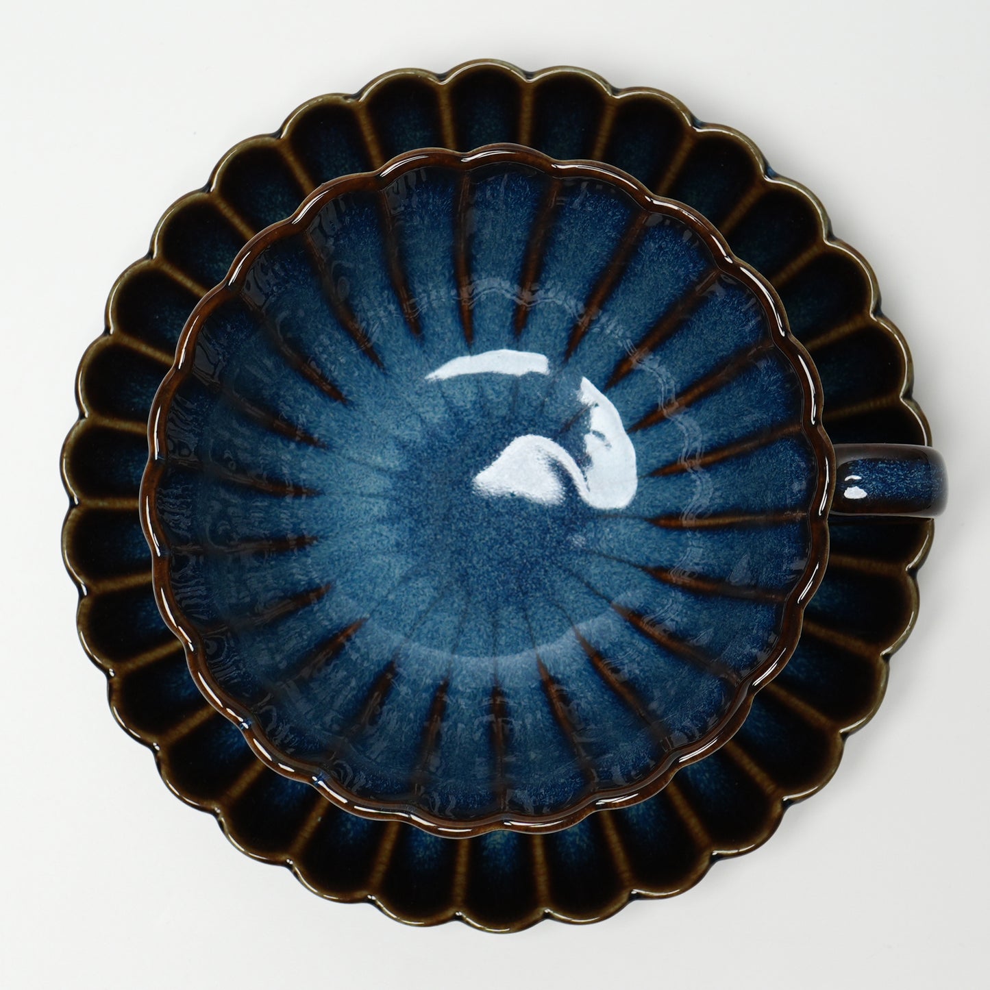 702 Collection Latte Cup - Sapphire Shadow